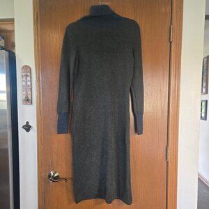 prAna DARK SKY SOUTH ROCK SWEATER DRESS Blue Green Size Small